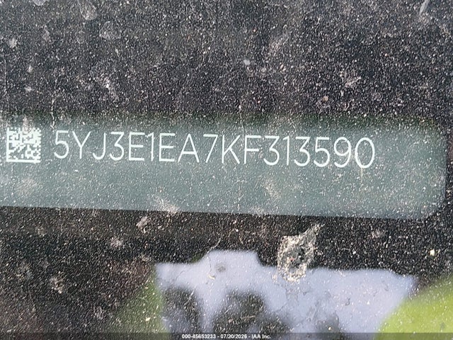 Tesla MODEL 3 2019 5YJ3E1EA7KF313590 Image 9