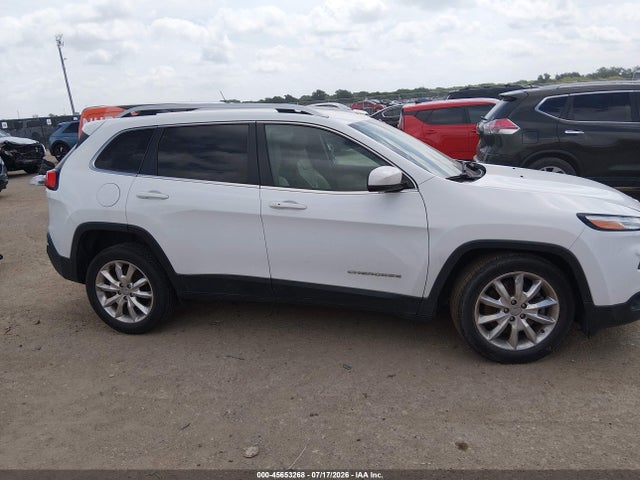 2016 Jeep Cherokee Limited მანქანა იყიდება აუქციონზე, vin: 1C4PJLDB2GW272632, აუქციონის ნომერი: 45653268