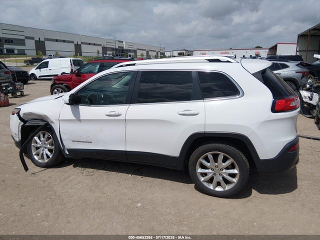 2016 Jeep Cherokee Limited მანქანა იყიდება აუქციონზე, vin: 1C4PJLDB2GW272632, აუქციონის ნომერი: 45653268