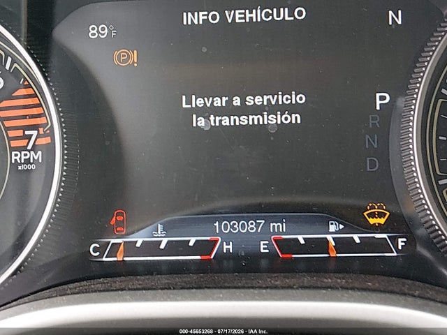 2016 Jeep Cherokee Limited მანქანა იყიდება აუქციონზე, vin: 1C4PJLDB2GW272632, აუქციონის ნომერი: 45653268