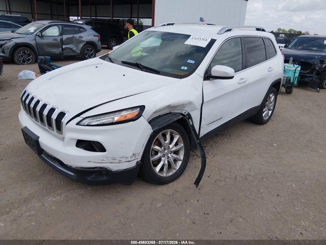 2016 Jeep Cherokee Limited მანქანა იყიდება აუქციონზე, vin: 1C4PJLDB2GW272632, აუქციონის ნომერი: 45653268