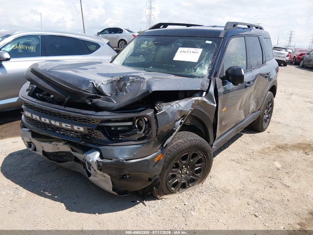 2025 Ford Bronco Sport Badlands მანქანა იყიდება აუქციონზე, vin: 3FMCR9DA6SRE26641, აუქციონის ნომერი: 45653305