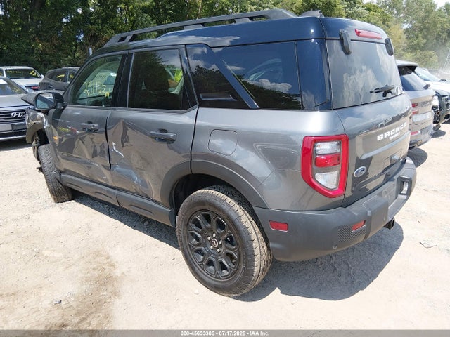 2025 Ford Bronco Sport Badlands მანქანა იყიდება აუქციონზე, vin: 3FMCR9DA6SRE26641, აუქციონის ნომერი: 45653305