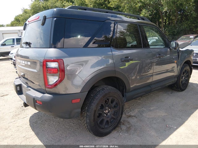 2025 Ford Bronco Sport Badlands მანქანა იყიდება აუქციონზე, vin: 3FMCR9DA6SRE26641, აუქციონის ნომერი: 45653305