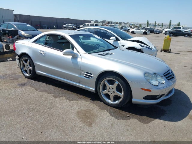 Aukcja sprzedaży 2003 Mercedes-benz Sl 500, vin: WDBSK75F03F020063, numer aukcji: 45653348