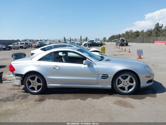 Aukcja sprzedaży 2003 Mercedes-benz Sl 500, vin: WDBSK75F03F020063, numer aukcji: 45653348