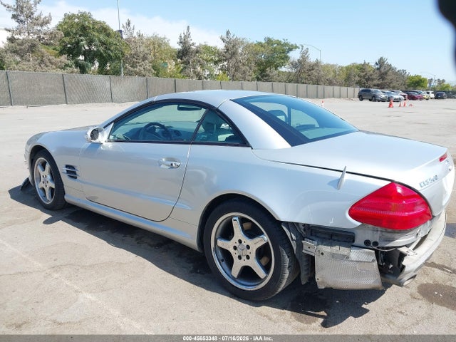 Aukcja sprzedaży 2003 Mercedes-benz Sl 500, vin: WDBSK75F03F020063, numer aukcji: 45653348
