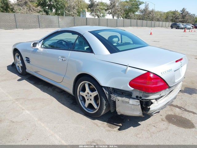 Aukcja sprzedaży 2003 Mercedes-benz Sl 500, vin: WDBSK75F03F020063, numer aukcji: 45653348