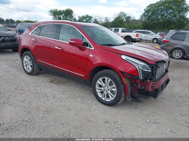 2022 Cadillac Xt5 Awd Luxury მანქანა იყიდება აუქციონზე, vin: 1GYKNBR42NZ111187, აუქციონის ნომერი: 45653382