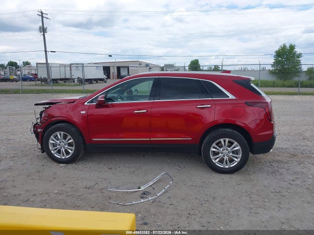 2022 Cadillac Xt5 Awd Luxury მანქანა იყიდება აუქციონზე, vin: 1GYKNBR42NZ111187, აუქციონის ნომერი: 45653382