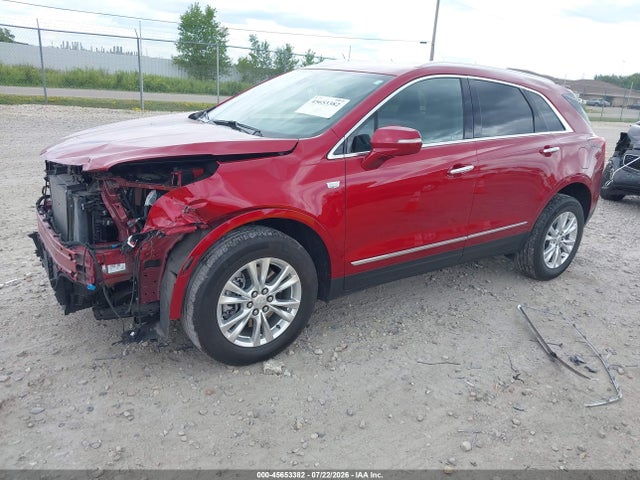 2022 Cadillac Xt5 Awd Luxury მანქანა იყიდება აუქციონზე, vin: 1GYKNBR42NZ111187, აუქციონის ნომერი: 45653382