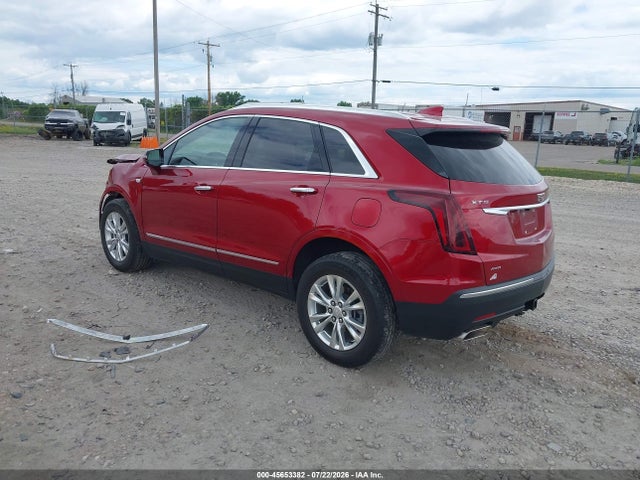 2022 Cadillac Xt5 Awd Luxury მანქანა იყიდება აუქციონზე, vin: 1GYKNBR42NZ111187, აუქციონის ნომერი: 45653382