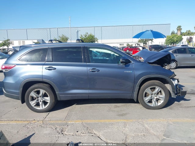 Aukcja sprzedaży 2015 Toyota Highlander Hybrid Limited Platinum V6, vin: 5TDDCRFH7FS009049, numer aukcji: 45653392
