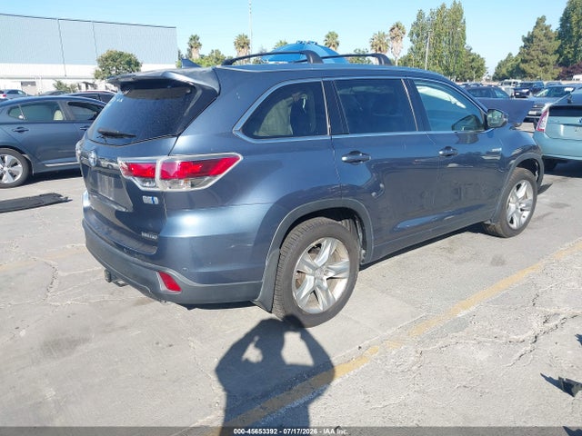 Aukcja sprzedaży 2015 Toyota Highlander Hybrid Limited Platinum V6, vin: 5TDDCRFH7FS009049, numer aukcji: 45653392