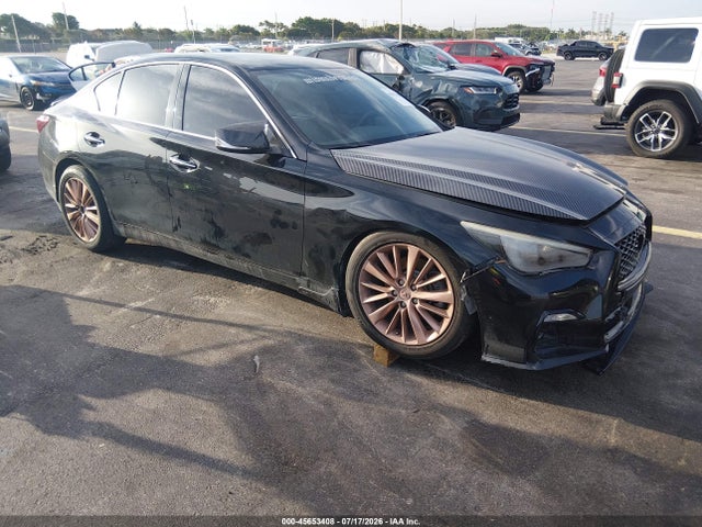 Aukcja sprzedaży 2019 Infiniti Q50 3.0t Luxe, vin: JN1EV7APXKM519552, numer aukcji: 45653408
