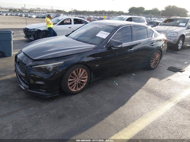 Aukcja sprzedaży 2019 Infiniti Q50 3.0t Luxe, vin: JN1EV7APXKM519552, numer aukcji: 45653408