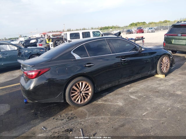 Aukcja sprzedaży 2019 Infiniti Q50 3.0t Luxe, vin: JN1EV7APXKM519552, numer aukcji: 45653408
