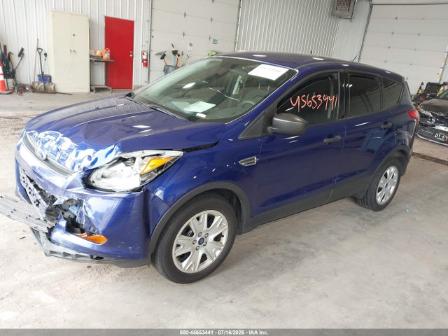 2016 Ford Escape S მანქანა იყიდება აუქციონზე, vin: 1FMCU0F72GUA63590, აუქციონის ნომერი: 45653441