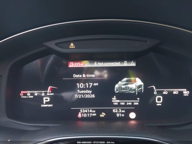 Продажа на аукционе авто 2021 Audi Q8 Prestige 55 Tfsi Quattro Tiptronic, vin: WA1FVAF16MD022403, номер лота: 45653453
