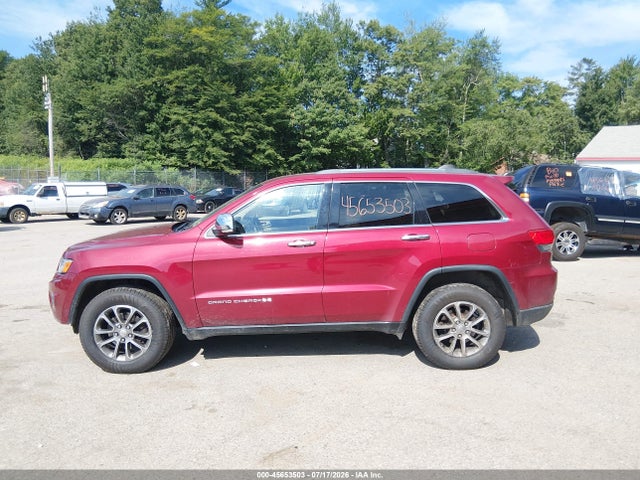 Продаж на аукціоні авто 2014 Jeep Grand Cherokee Limited, vin: 1C4RJFBG1EC462171, номер лоту: 45653503
