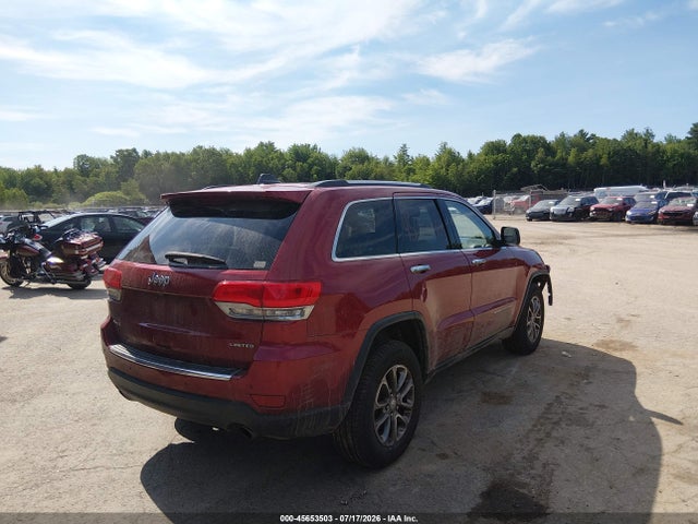 Продаж на аукціоні авто 2014 Jeep Grand Cherokee Limited, vin: 1C4RJFBG1EC462171, номер лоту: 45653503