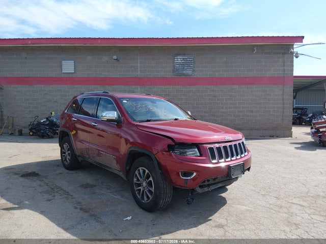 Продаж на аукціоні авто 2014 Jeep Grand Cherokee Limited, vin: 1C4RJFBG1EC462171, номер лоту: 45653503