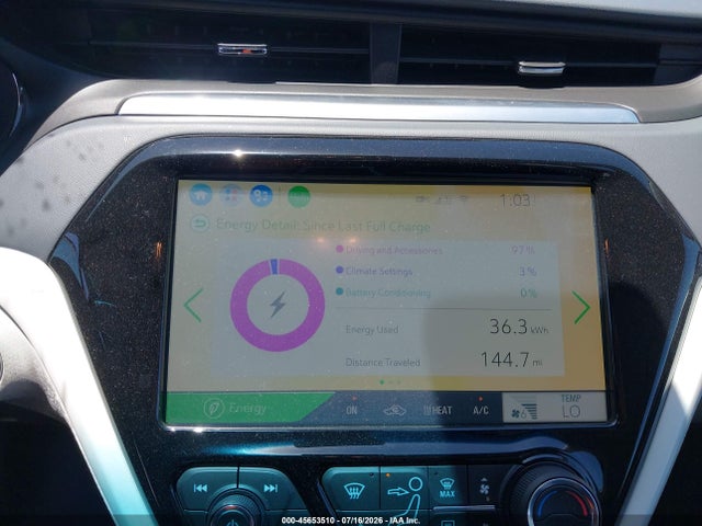 Chevrolet BOLT EV LT 2019 1G1FW6S08K4134963 Image 17