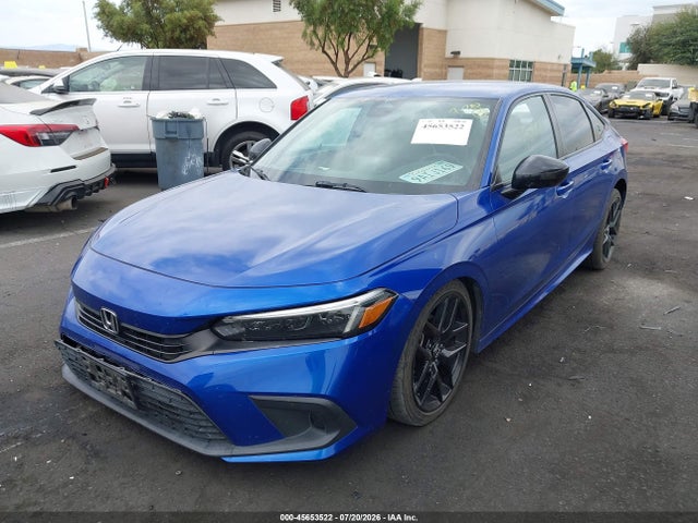 2022 Honda Civic Sport მანქანა იყიდება აუქციონზე, vin: 2HGFE2F58NH561853, აუქციონის ნომერი: 45653522