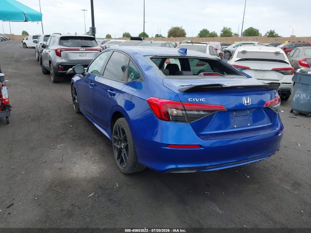 2022 Honda Civic Sport მანქანა იყიდება აუქციონზე, vin: 2HGFE2F58NH561853, აუქციონის ნომერი: 45653522