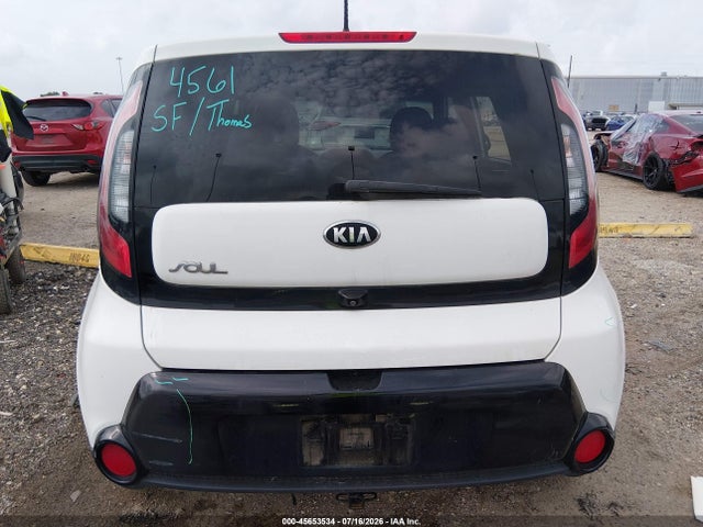 2016 Kia Soul + მანქანა იყიდება აუქციონზე, vin: KNDJP3A50G7249380, აუქციონის ნომერი: 45653534