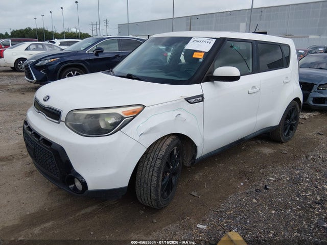 2016 Kia Soul + მანქანა იყიდება აუქციონზე, vin: KNDJP3A50G7249380, აუქციონის ნომერი: 45653534