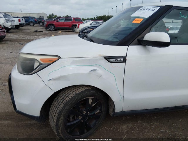 2016 Kia Soul + მანქანა იყიდება აუქციონზე, vin: KNDJP3A50G7249380, აუქციონის ნომერი: 45653534