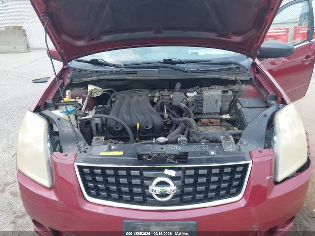 2008 Nissan Sentra 2.0 მანქანა იყიდება აუქციონზე, vin: 3N1AB61E18L697305, აუქციონის ნომერი: 45653626