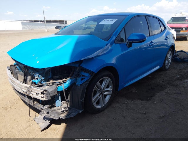 Toyota COROLLA SE 2019 JTNK4RBE5K3040727 Image 2