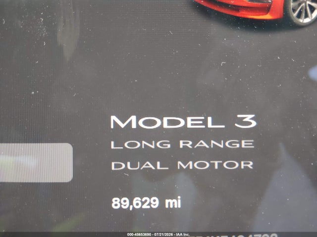 Продаж на аукціоні авто 2019 Tesla Model 3 Long Range/performance, vin: 5YJ3E1EB1KF494792, номер лоту: 45653690