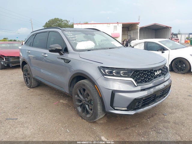 45653713 :رقم المزاد ، 5XYRKDLFXNG081387 vin ، 2022 Kia Sorento Sx مزاد بيع