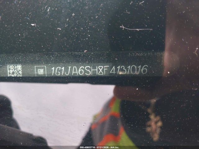 Chevrolet Sonic Ls Auto 2015 1G1JA6SH8F4131016 Image 9