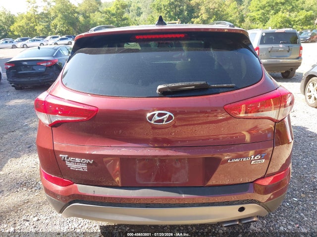 Продажа на аукционе авто 2016 Hyundai Tucson Limited, vin: KM8J3CA23GU121505, номер лота: 45653801