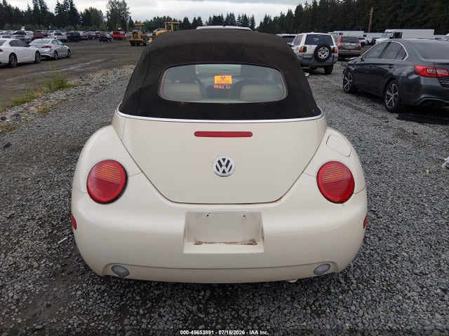 Продаж на аукціоні авто 2005 Volkswagen New Beetle Gls, vin: 3VWCM31Y25M363537, номер лоту: 45653891