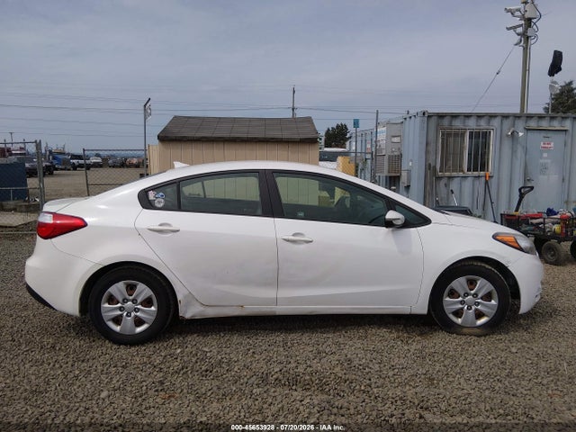 45653928 :رقم المزاد ، KNAFX4A64G5533155 vin ، 2016 Kia Forte Lx مزاد بيع