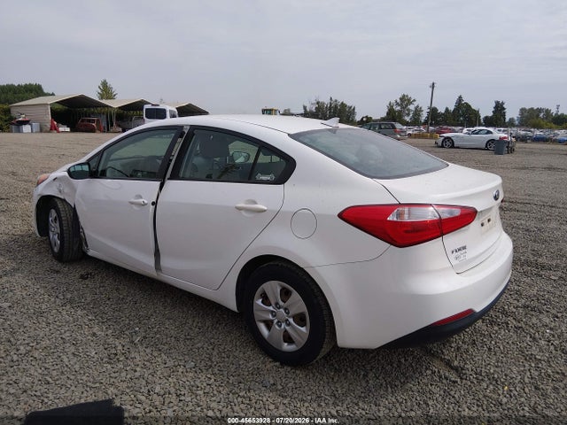 45653928 :رقم المزاد ، KNAFX4A64G5533155 vin ، 2016 Kia Forte Lx مزاد بيع