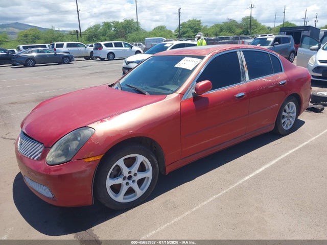 Продаж на аукціоні авто 2005 Infiniti G35, vin: JNKCV51E05M200316, номер лоту: 45653937