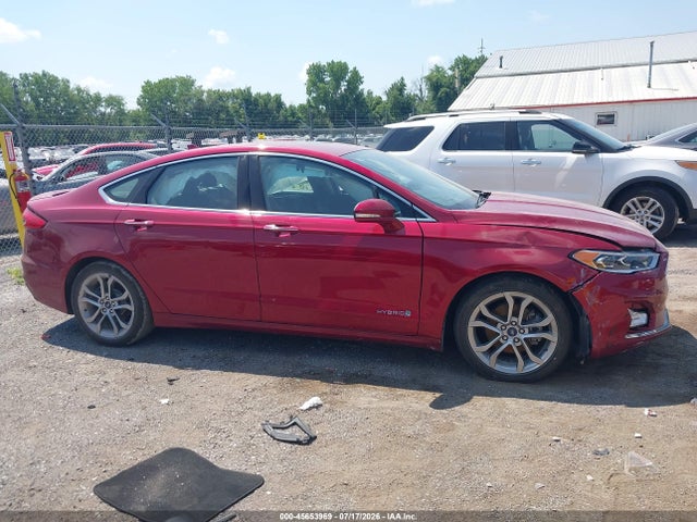 Ford Fusion Hybrid Titanium 2019 3FA6P0RU5KR172044 Image 13