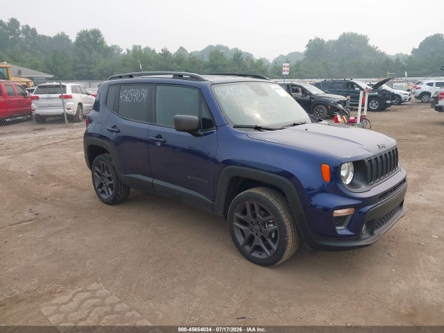 2021 Jeep Renegade 80th Anniversary 4x4 მანქანა იყიდება აუქციონზე, vin: ZACNJDBB4MPN23060, აუქციონის ნომერი: 45654034