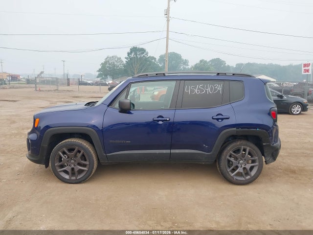 2021 Jeep Renegade 80th Anniversary 4x4 მანქანა იყიდება აუქციონზე, vin: ZACNJDBB4MPN23060, აუქციონის ნომერი: 45654034