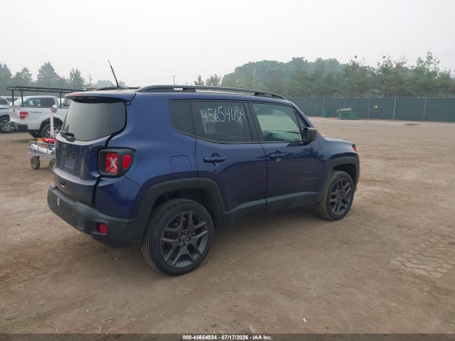 2021 Jeep Renegade 80th Anniversary 4x4 მანქანა იყიდება აუქციონზე, vin: ZACNJDBB4MPN23060, აუქციონის ნომერი: 45654034