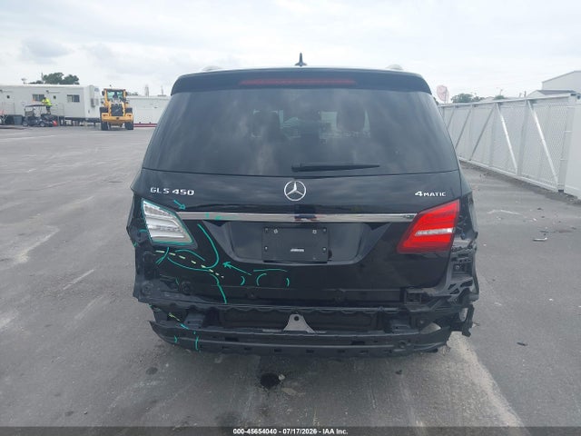 45654040 :رقم المزاد ، 4JGDF6EE4KB187592 vin ، 2019 Mercedes-benz Gls 450 4matic مزاد بيع