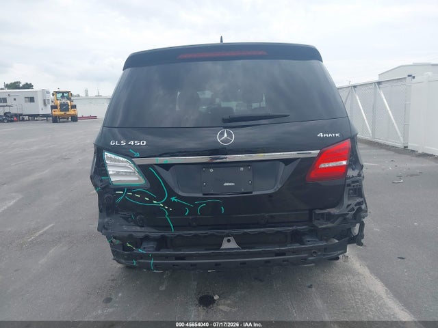 45654040 :رقم المزاد ، 4JGDF6EE4KB187592 vin ، 2019 Mercedes-benz Gls 450 4matic مزاد بيع