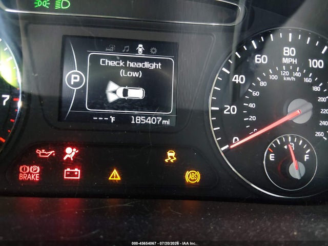 45654067 :رقم المزاد ، 5XYPG4A30GG166081 vin ، 2016 Kia Sorento 2.4l Lx مزاد بيع