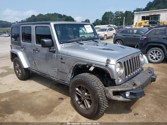 Продажа на аукционе авто 2016 Jeep Wrangler Unlimited 75th Anniversary, vin: 1C4HJWEG3GL244680, номер лота: 45654124